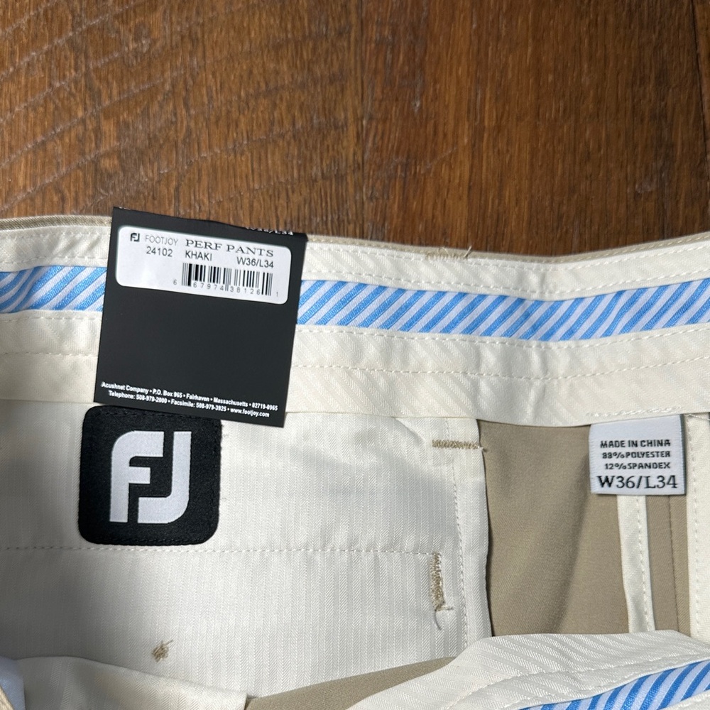 Footjoy Athletic Pants for Men - Picture 2 of 8